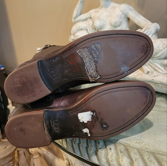 Ugg Australia Beryl Leather Riding Boots s/n 1005920 #387 - Picture 16 of 17